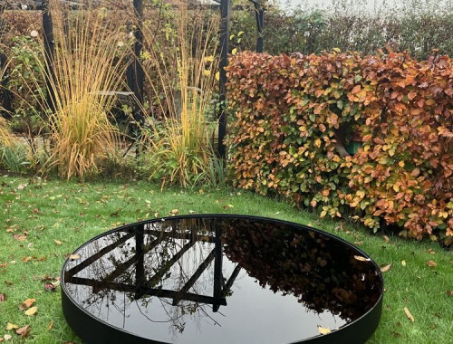 Spejlbassin til kunde i Skanderborg