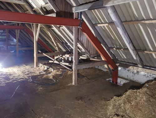 Indbygningsspær i Stald 