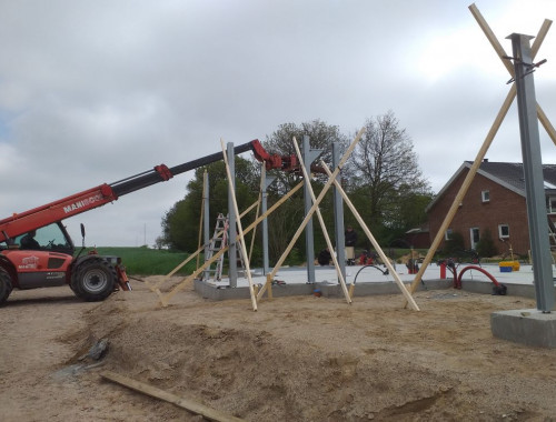 Stål til parcelhus Hedensted